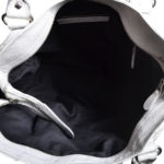 balensiaga classic schoulder bag light grey leather 7 Kopie