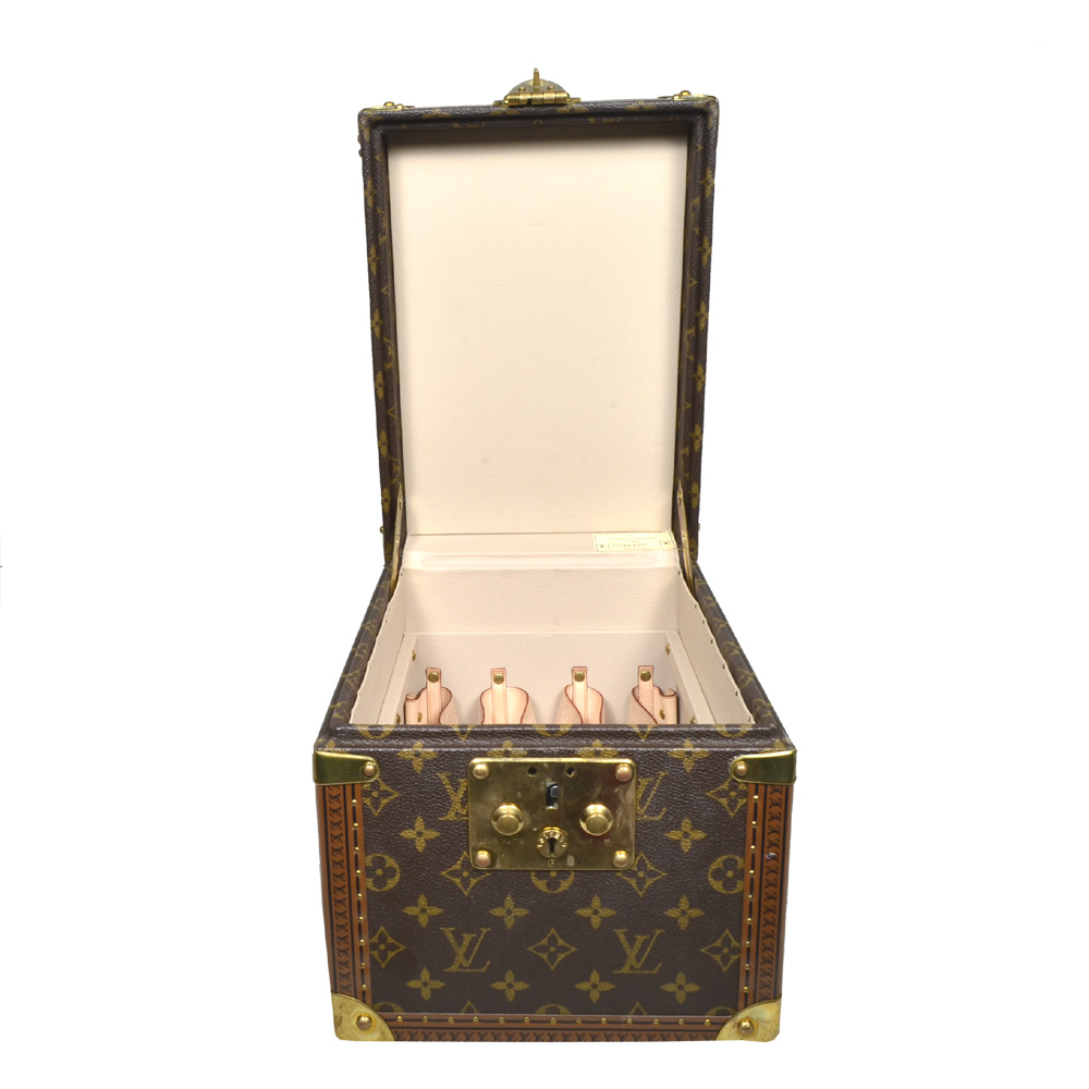 Louis Vuitton Monogram Bowat Flacon M21828 Makeup Box Case Trunk
