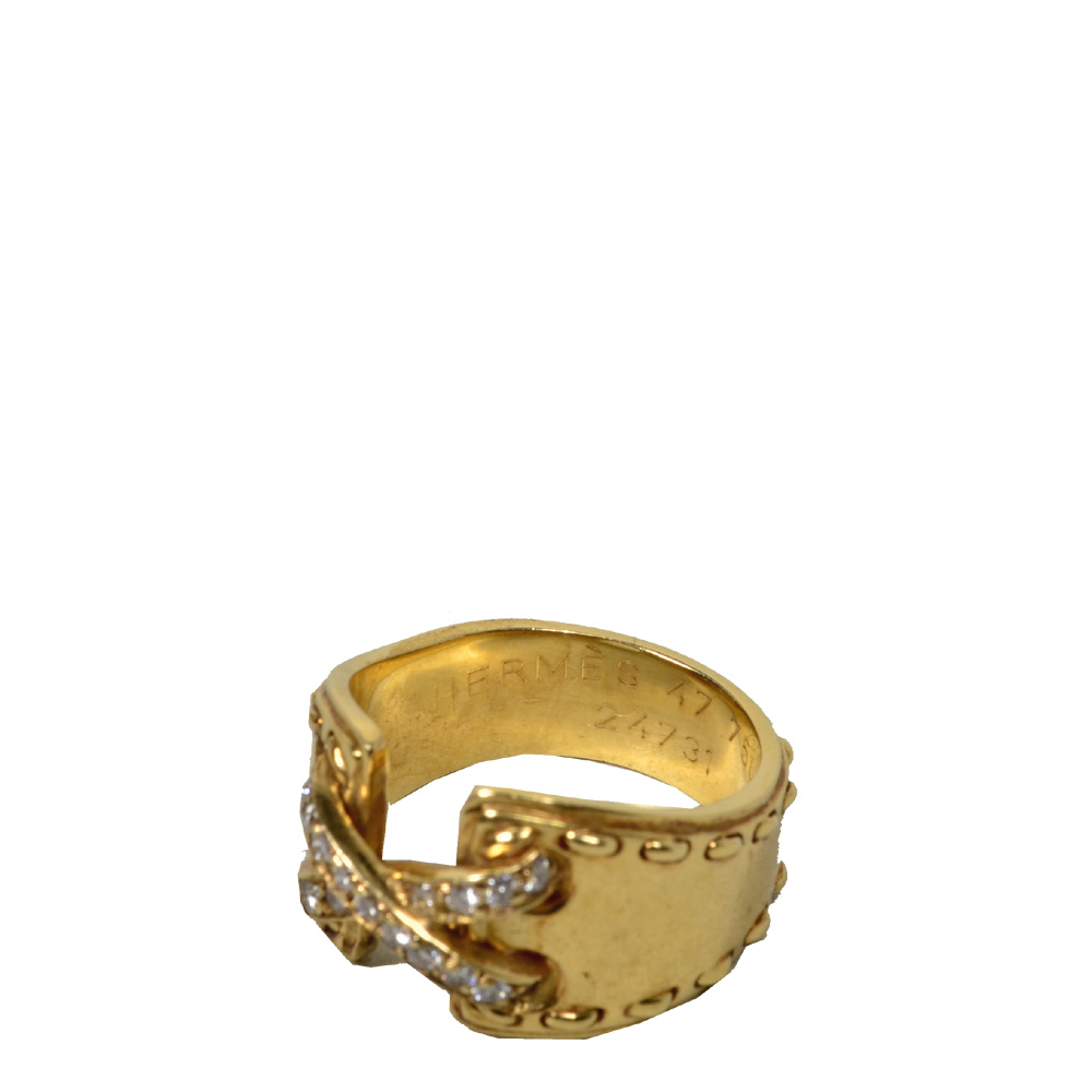 ewa lagan - Hermes Ring X Gold Diamonds