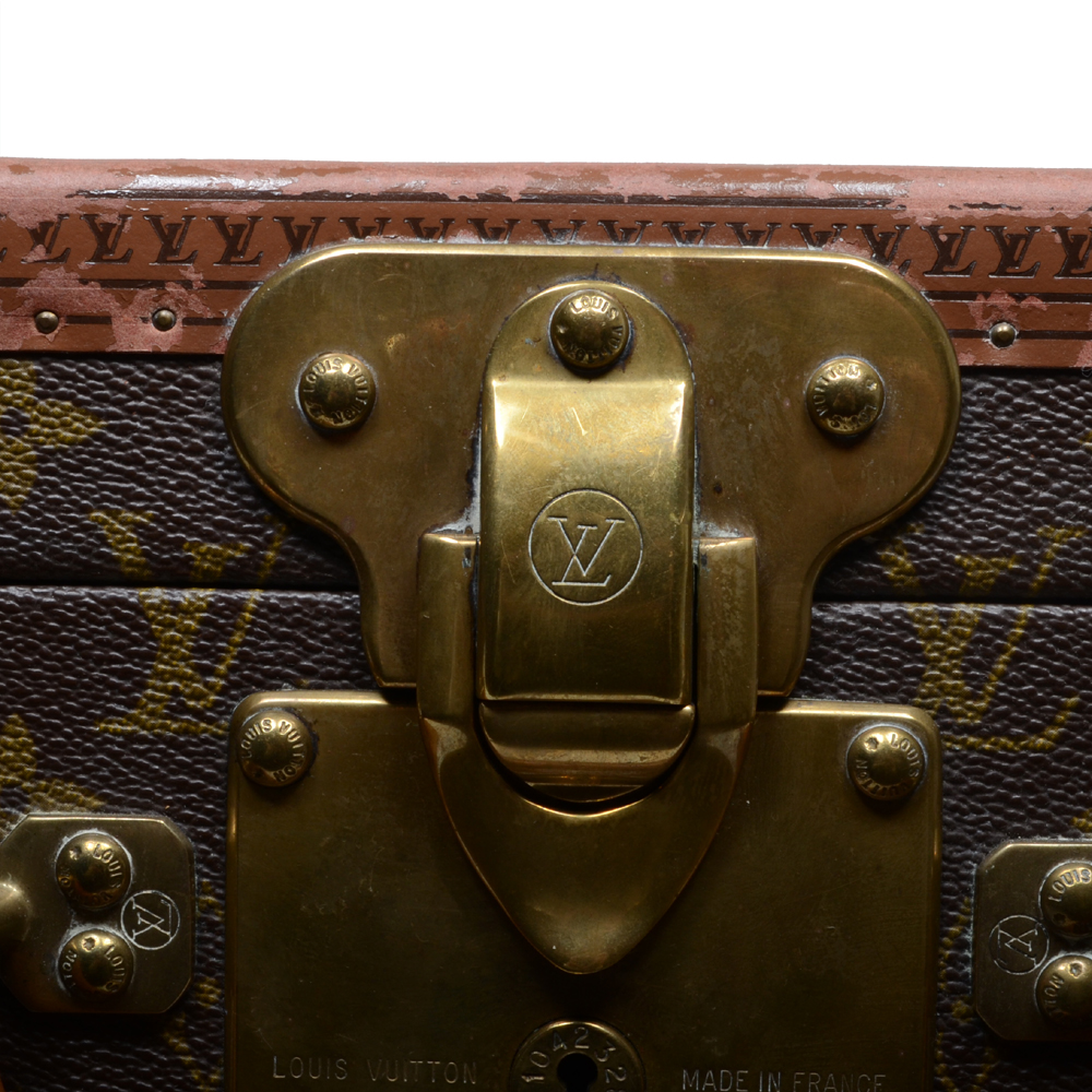 Louis Vuitton Truhe LV Monogram Trunk Vintage 100 cm
