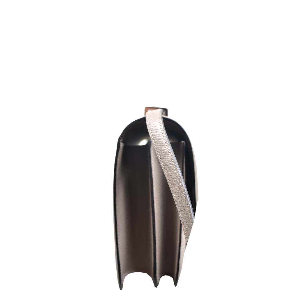 Hermès Constance Mini 18cm Gris Etain Epsom Leather Palladium