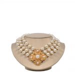 Necklace with pearls gold Kopie