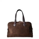 Hermes Bag Victoria leather suede brown PL ewa lagan secondhand frankfurt