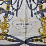 Hermes Carre Seidentuch Silk Seide Soie Bride de Gala 280(45)