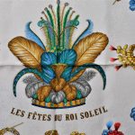 Hermes Carre Seidentuch Silk Seide Soie Les Fetes du Roi Soleil300(11)