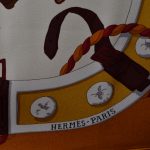 Hermes Carre Silk Soie Rondes de Marche (4)