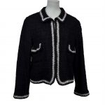Chanel Black little Jacket 44 1600