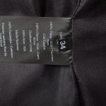 Yves Salomon Nerz Mink Mantel Coat black schwarz 34 (1)