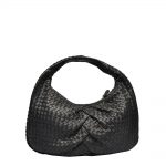Bottega Veneta Hobo black schwarz Bag Plaited Medium Limited Edition