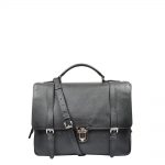 Prada Aktentasche Briefcase Saffiano Bag Leder schwarz Leather black