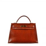 Hermes Kelly 32 Sellier Niloticus Etrusque Gold