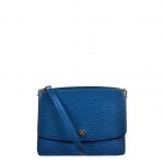 Louis Vuitton Tasche Epi Leder Grenelle blau gold hardware