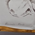 Hermes Carre levriers xavier de poret greyhound ewa lagan frankfurt secondhand (8)380