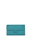 Hermès Constance Epson Leder Emaille Bleu Paon Hardware Palladium-wallet