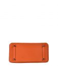 Hermes Birkin 30 Oistrich Leder Orange Hardware Gold 4 Kopie